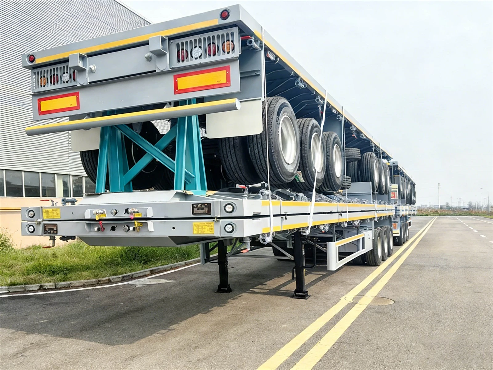 3392kWh 11m Container Flatbed Semi Trailer 3392kWh 11m Container Flatbed Semi Trailer